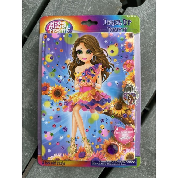 Lisa Frank Other - 2012 Light Up Lisa Frank Tatey Bug Diary Journal New Lock And Key Sealed